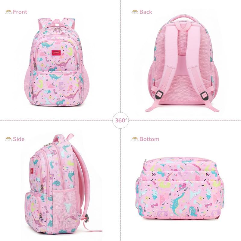 Image of Frantic Waterproof Polyester 26 L School Backpack School Bag Daypack Picnic Bag For Boys & Girl(4Zipper Parent)