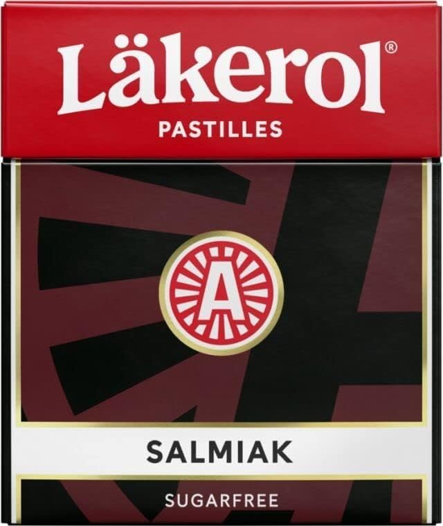 Läkerol (Lakerol) Set Mix 50 cajas x 25g - Elige Cualquier 50 paquetes de muchos sabores Suecos - Sin azúcar - Salmiak - Regaliz - Pastillas - Grageas - Caramelos - Dulces