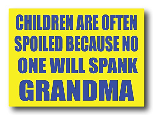 Nourish Children are Often Spoilt Fridge Magnet