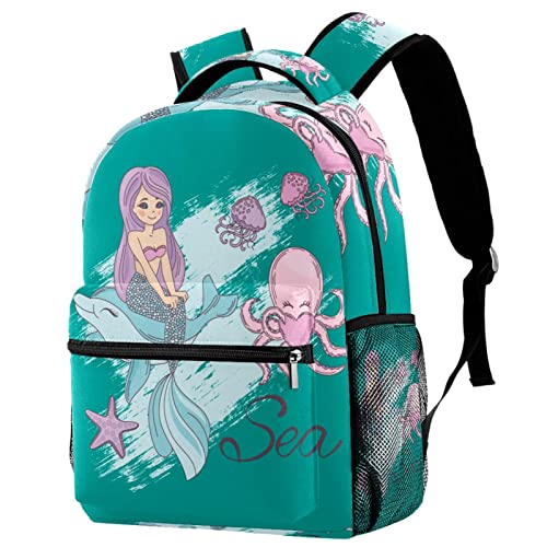 Mochilas de sirena hermosas para senderismo de fin de semana y turismo libre