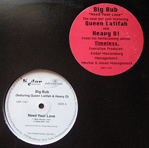 Photo de I Need Your Lovin'/I Need You [Vinyl Maxi-Single]