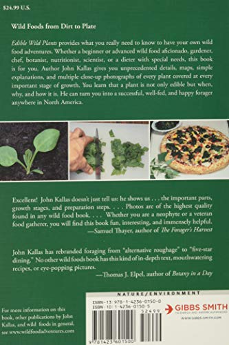 Edible Wild Plants: Wild Foods From Dirt To Plate (The Wild Food Adventure Series, Book 1) #TOP1