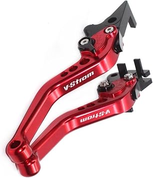 MAKUTU Brake lever For Suzuki DL650 V-STROM DL 650 VSTROM 2004 2005 2006 2007 2008 2009 2010 Motorcycle CNC Short Brake Clutch LeversBlack- Silver