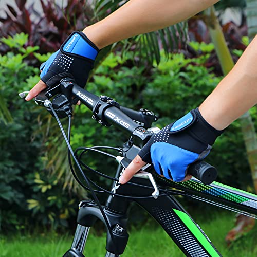 Luxobike Cycling Gloves Mountain Bike For Men – Shock Absorbing Sbr Gel Padded – Anti Slip Palm – Ultra Breathable – Specialized For Mens Bicycling, Biking, Mtb Biker, Road Bicycle Riding #TOP6