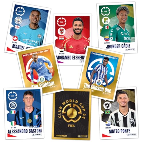 Panini FIFA Club World Cup 2025 Sticker Collection (Box mit 50 Tüten)