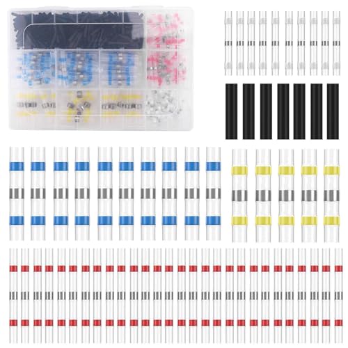 Evita cortocircuitos por humedad usando conectores de alambre impermeables con soldadura en kit