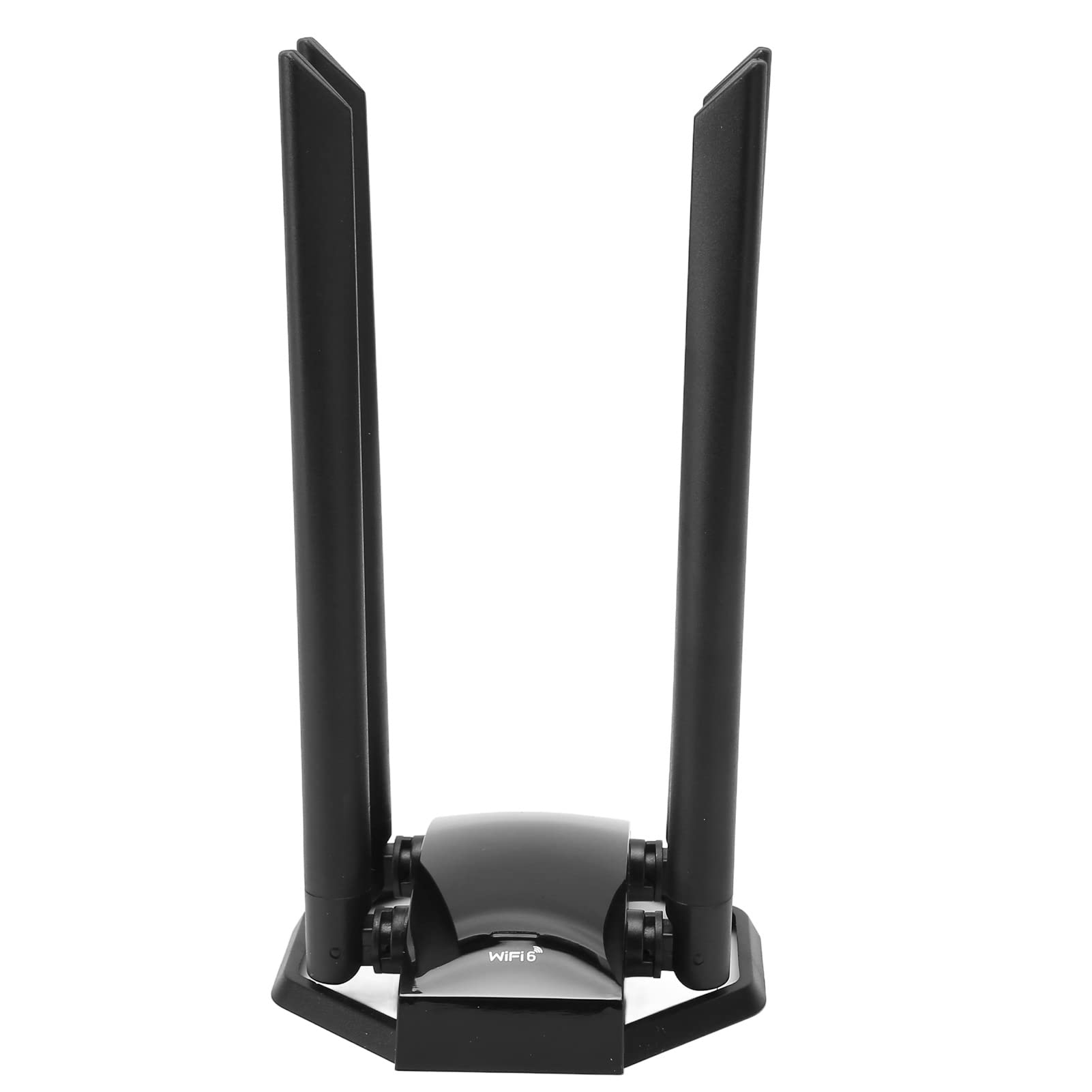 Adaptador WiFi, Adaptador de Red Inalámbrica de Alta Penetración 1800Mbps Banda Dual con 4 Antenas para PC de Escritorio