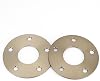 WOLWES Compatible With 911 928 944 For Cayenne 718 918 For CAYMAN For PANAMERA For BOXSTER Wheel Spacers Adapter Car Decoration Parts PCD 5x130 CB 71.6mm Hubcentric Wheel Spacers (Color : 2pcs 5mm)