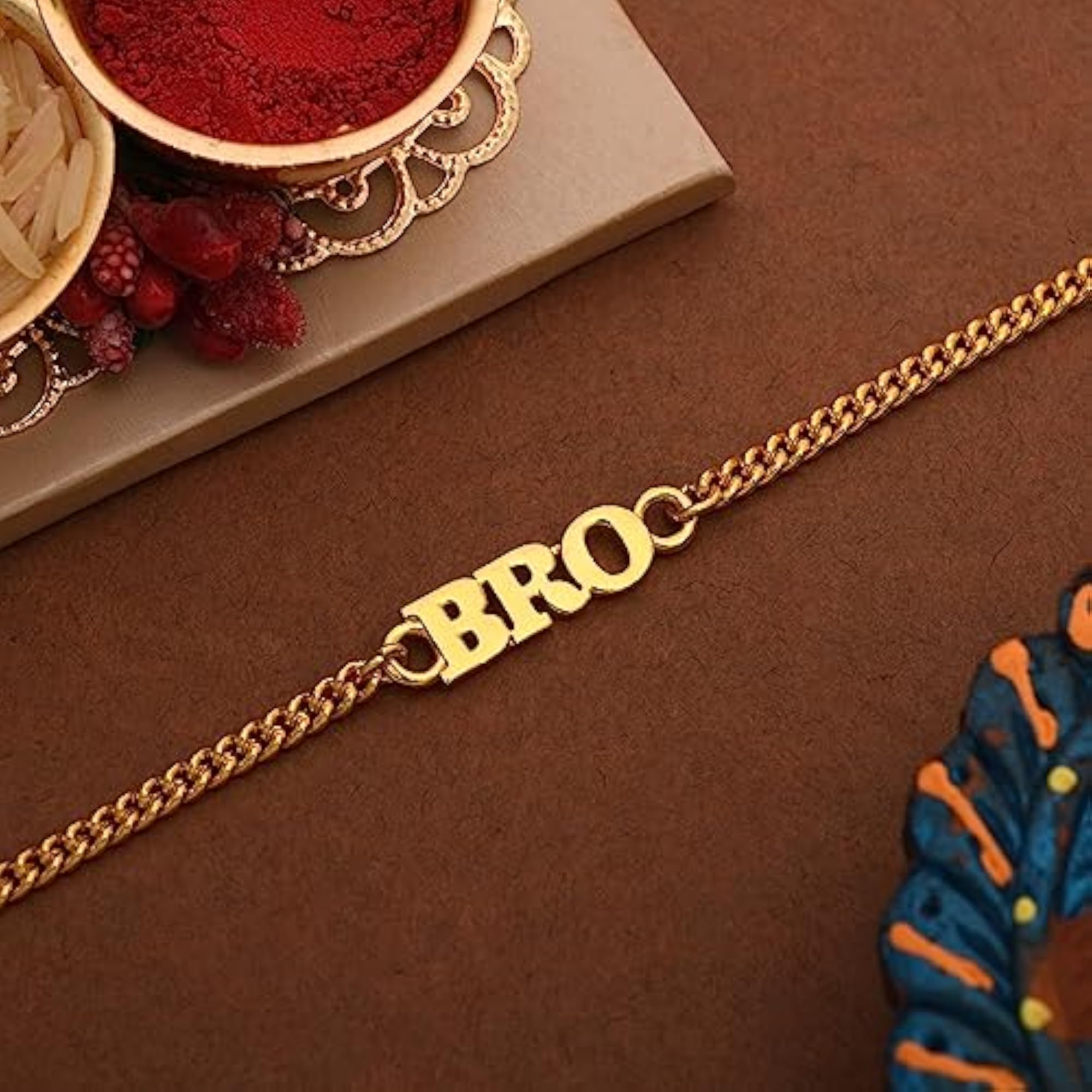 Tone Fashionable BRO Rakhi Bracelet