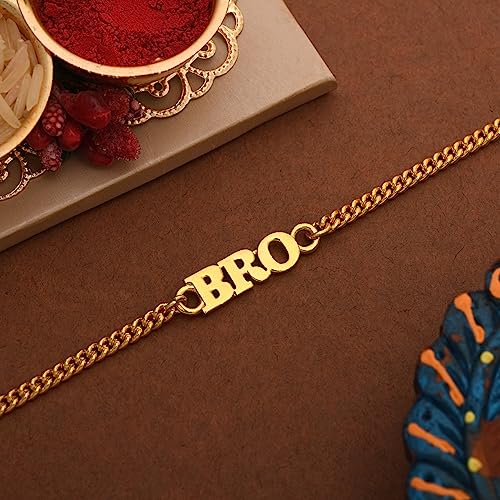 Tone Fashionable BRO Rakhi Bracelet