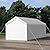 LVUYOYO 10x20FT Carport, Portable Garage Tent, Heavy Duty Carport Car Canopy, Outdoor Portable Carport with Removable Sidewalls, All Weather Garage Tent for Car, Truck, Boat, Party