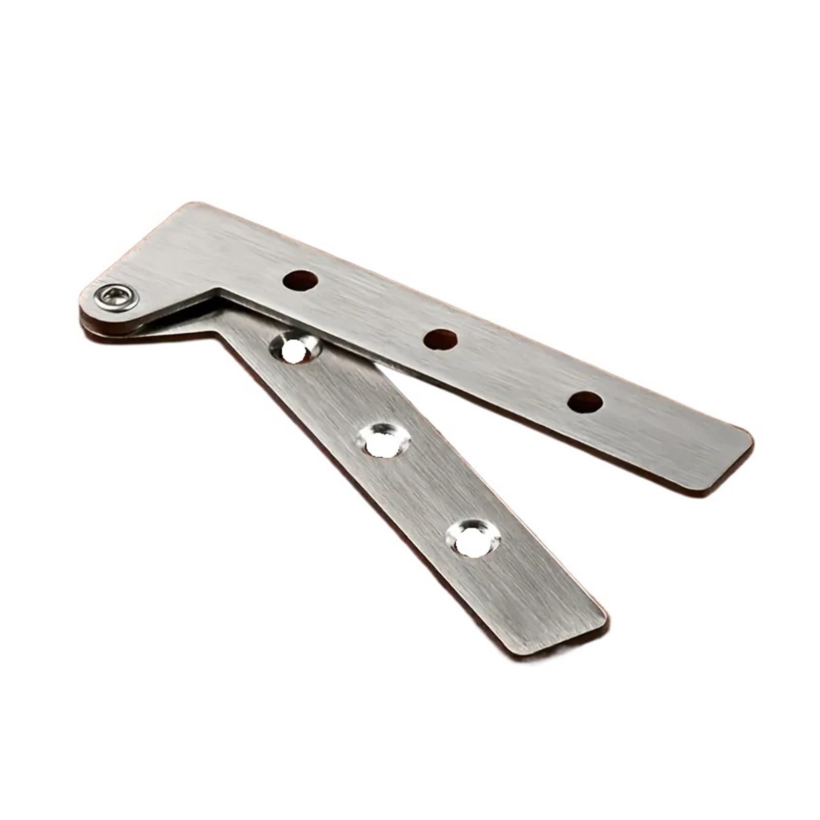 2 Pcs Medium Rotating Hinges Concealed Pivot Suitable for Cabinet Doors