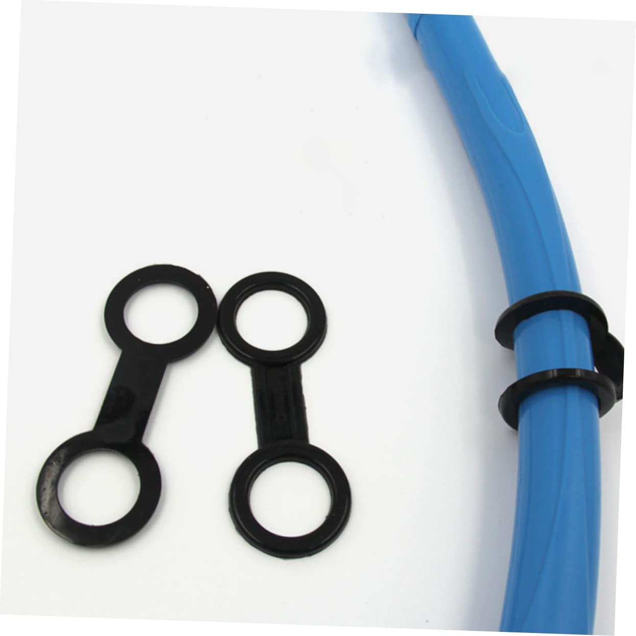 GOOHOCHY Diving Accessories Set 8 Pack Silicone Mask Straps Quick Release Retainer for Scuba and Snorkeling