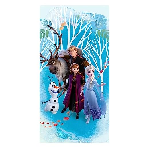 Theonoi Toalla infantil para sauna, toalla de playa, toalla de ducha, toalla de baño, 70 x 140 cm, regalo de algodón (Frozen)