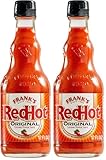 Frank's RedHot Original Hot Sauce, 12 fl oz (Pack of 2)