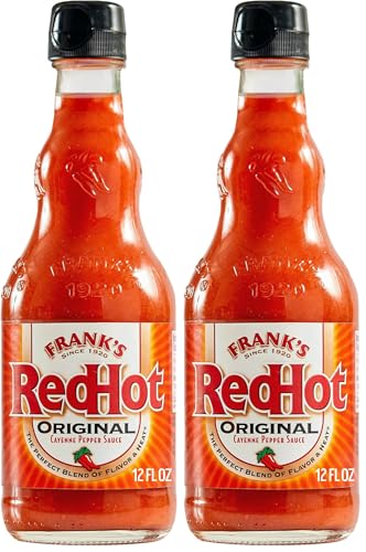 Frank's RedHot Original Hot Sauce, 12 fl oz (Pack of 2)