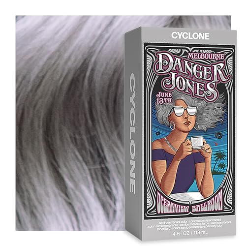 Danger Jones Semi-Permanent Hair Color (Cyclone - Silver)