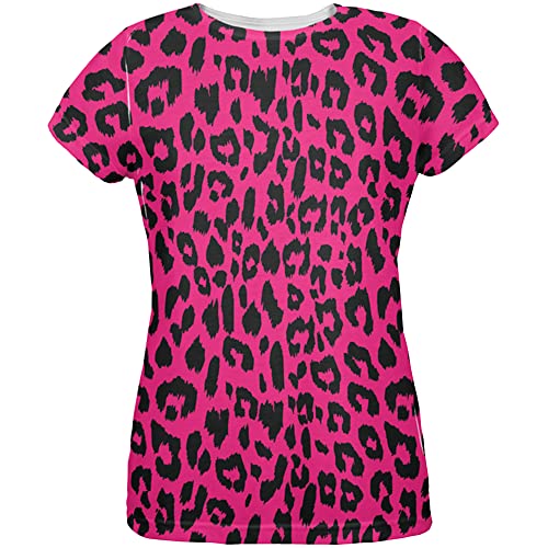 Amazon.com: Animal World Pink Cheetah Print All Over Womens T