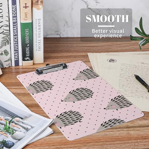 Planchette A4 hérisson gris pour écrire partout sans table ni bureau - 5