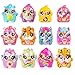 Hatchimals CollEGGtibles, Limmy Edish Glamfetti 12-Pack Egg Carton with 12 Exclusive