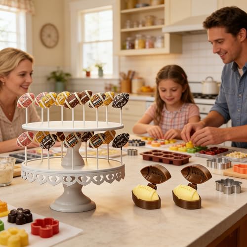 Moldes de silicona para tartas con 100 tallos de repostería para repostería creativa casera 3