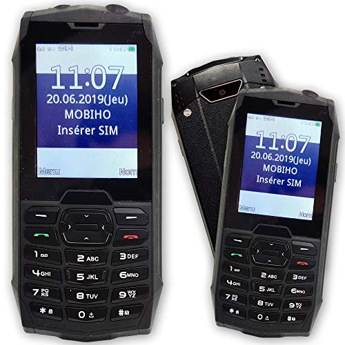 Téléphone portable robuste Mobiho Le BAROUDEUR Top 4+ senior débloqué