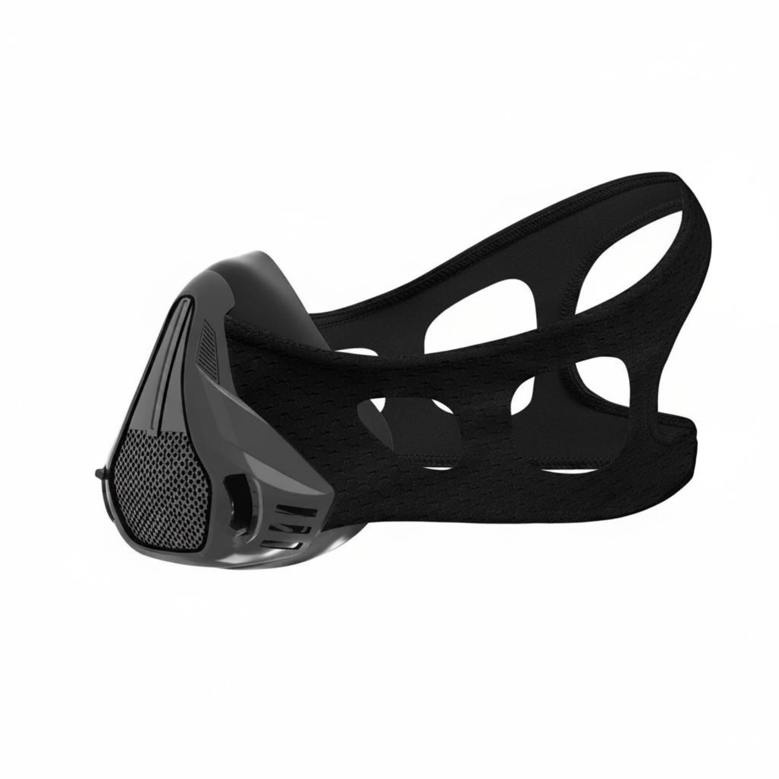 bnf BNF® High Altitude Simulation Mask 25 Levels Adjustable Altitude Training Mask Breathing Power Fitness Gear for Athletes, Runners, Gym, Black, L-picture-54