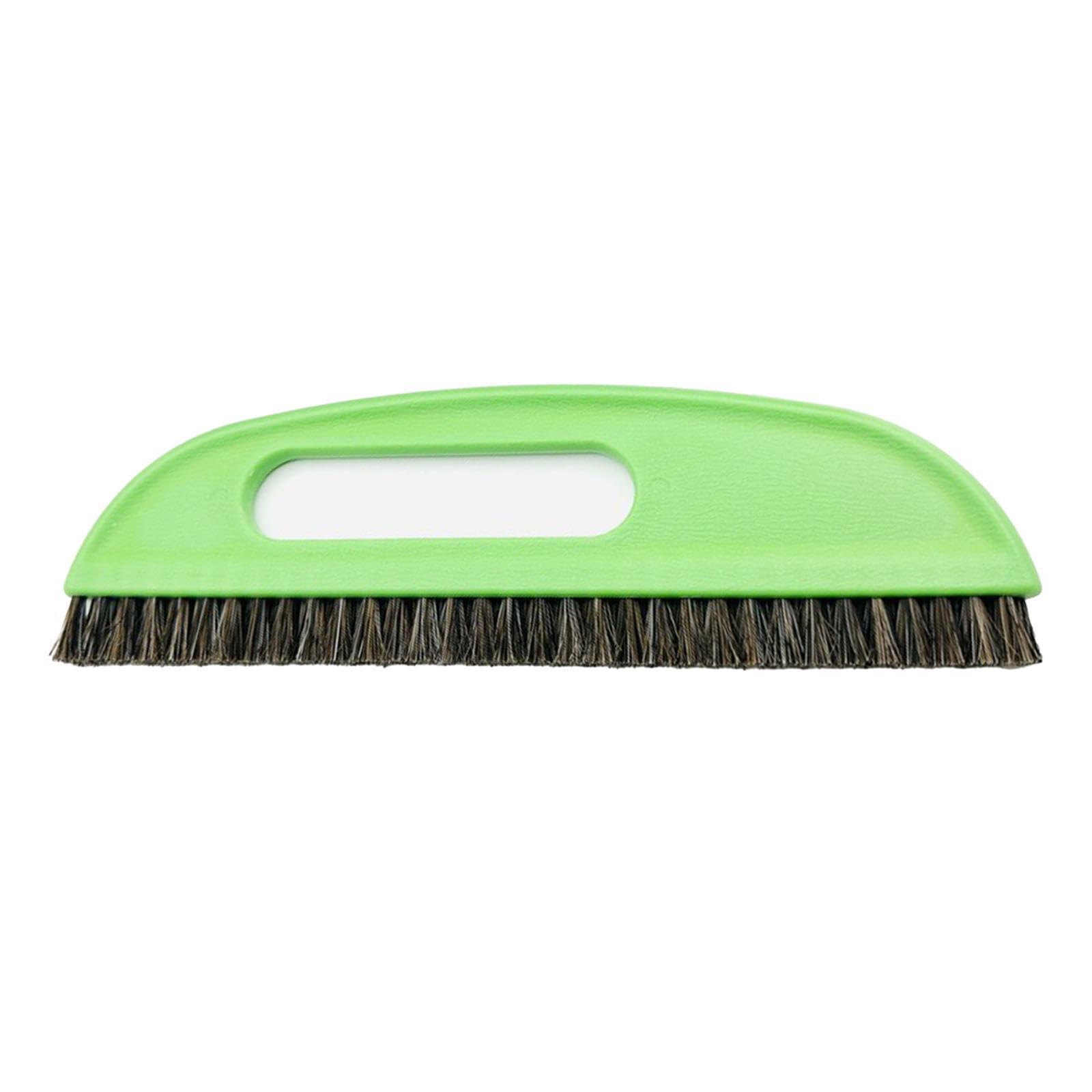KTUXZCI Household Dusting Brush with Horse Hair and Wooden Handle Cleaning Living Space Bristles Soft Dusting Brush for Sofa Bed Clothes Workbenches Wallpaper Wooden Handle