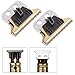 TorSor 2 Pack Vintage T9 Hair Clipper Blades Replacement for 28mm Height T-Blade 40mm Wide Electric Trimmer Haircut T-9 Head Razor Shaver Cutter Outliner Edger Detailer Repair Parts