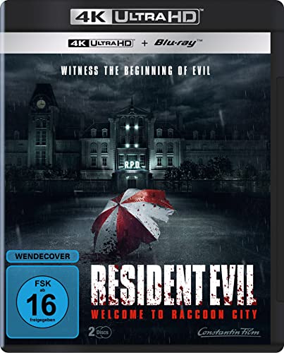 Resident Evil: Welcome to Raccoon City (4K Ultra-HD) (+ Blu-ray 2D)