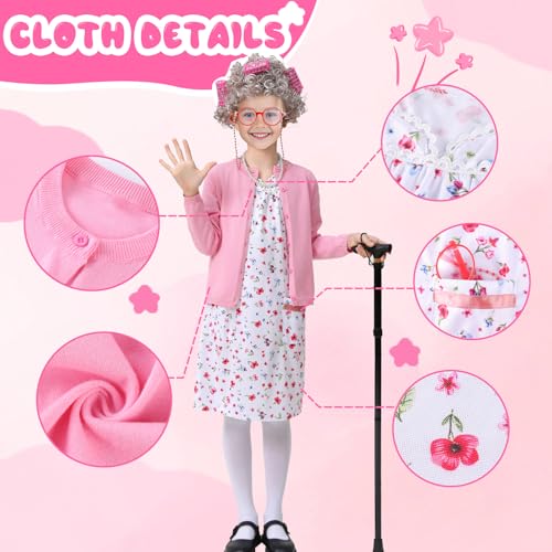 Disfraz de Abuela para Niñas 3 a 5 Años FUNSENLY miniatura 2