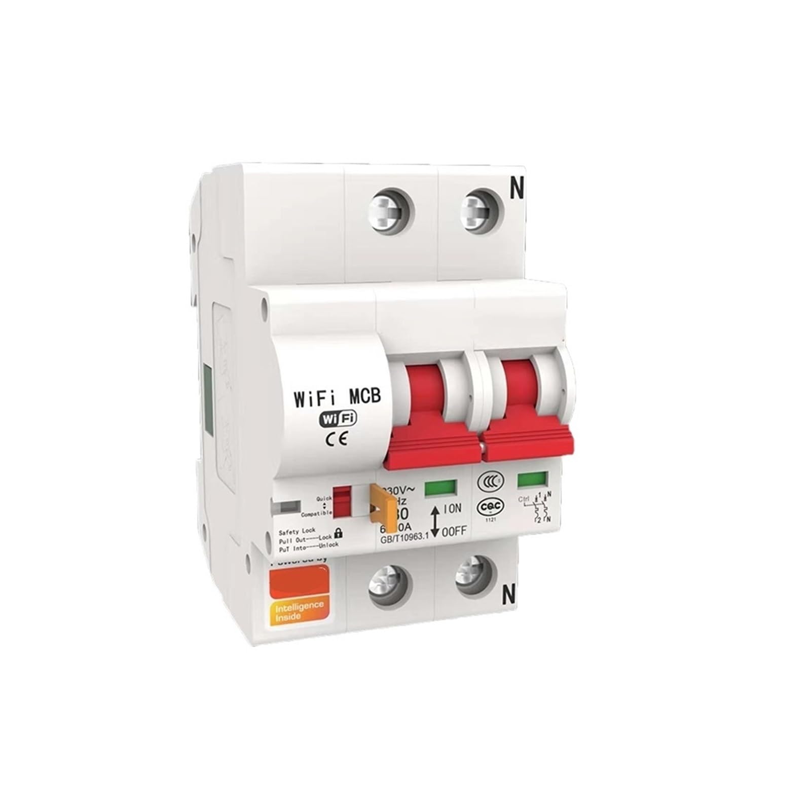 TYEXCZARF Circuit Breaker 125A 1P/2P/3P/4P Circuit Breaker Automatic Switch Overload Short Circuit Protection(2P 125A)