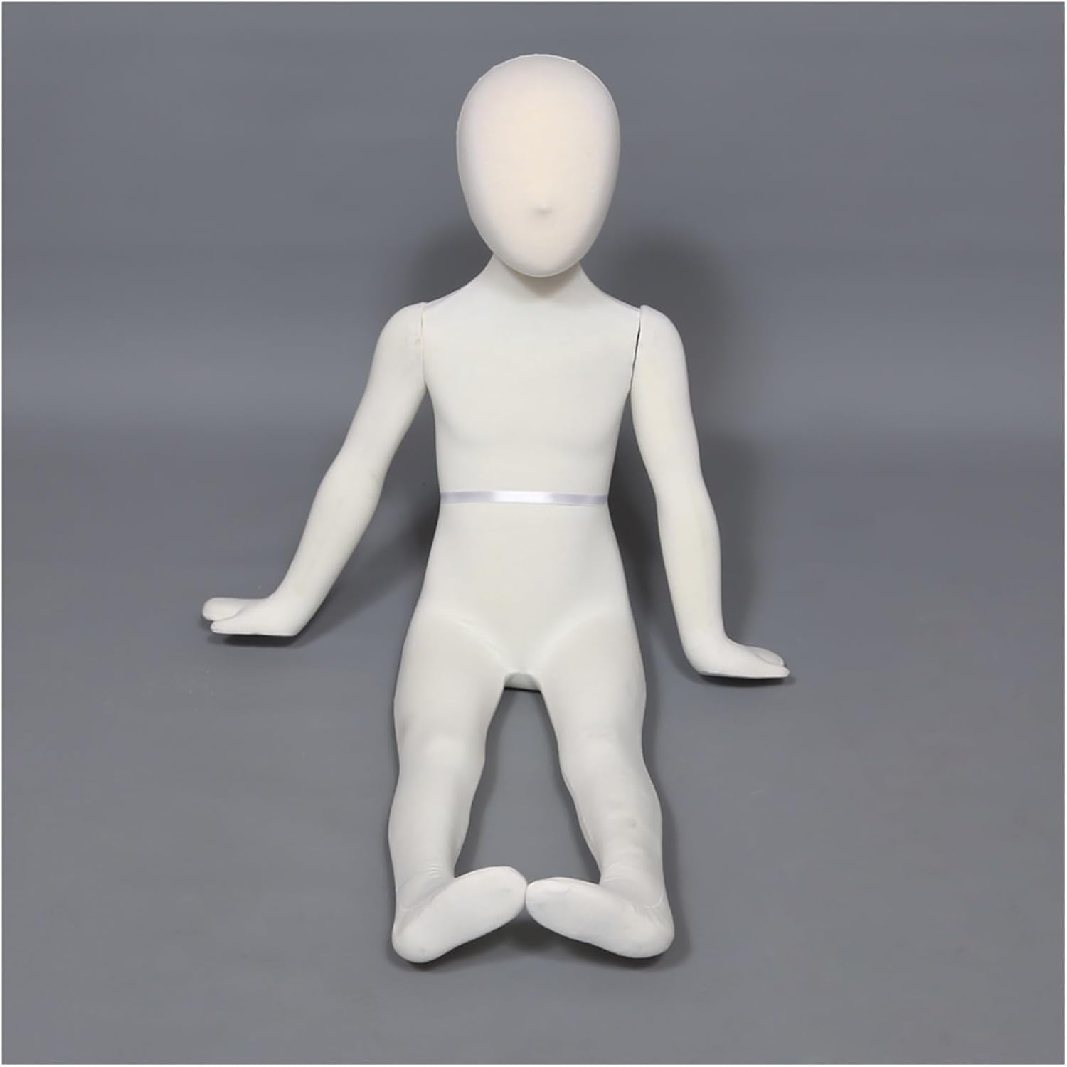 AviiSo Schneiderpuppe Sitzende Schaufensterpuppe für Kinder im Alter von 1 bis 9 Jahren mit biegsamen Armen und Beinen, Ansteckbare Schaufensterpuppe für Unisex-Kinder für Schaufenster-/Weihnachtsinst