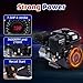 7.5hp 4 Stroke Gas Engine, 210cc Horizontal Shaft Go Kart Engine with Air Cooling and Silencer, Petrol Engine Mini Bike Engine for Go Karts Lawnmowers, Recoil/Electric Start