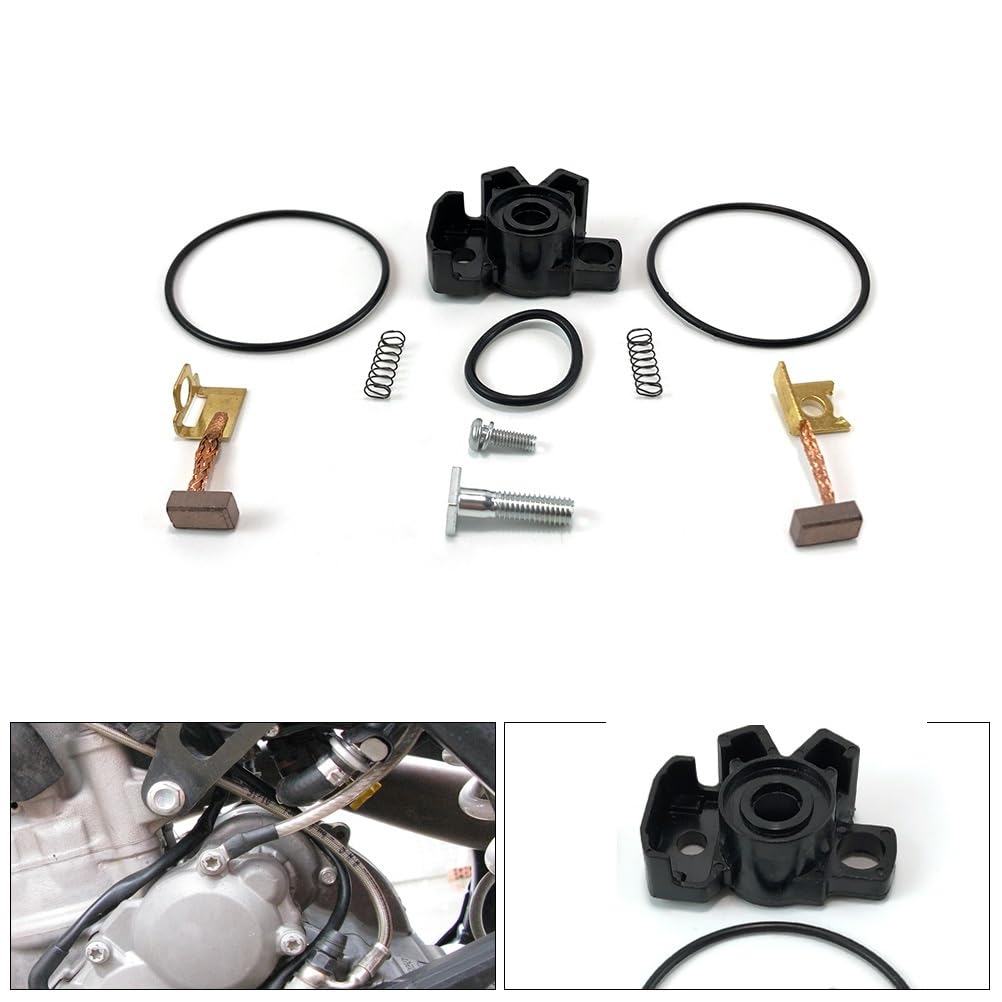 Kit De Reparación De Escobillas De Carbón For Motor De Arranque De Motocicleta 79240001000 For KTM EXC-F HUSQVARNA FE E-STARTER CPL. Piezas De Motor De 0,5 KW.(2 Kit)