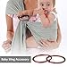 Accmor Aluminum Baby Sling Ring 3 inches for Baby Wrap Carrier - Dark Brown