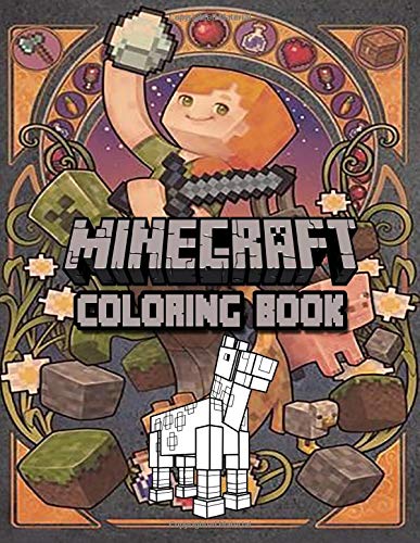 Buy Minecraft Coloring Book: Amazing Unofficial Coloring Book With ...