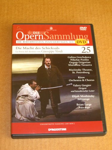 Die Opernsammlung - Die berühmtesten Inszenierungen auf DVD ~ Die Macht des Schicksals 25 - La forza del destino von Giuseppe V - Mehr Infos/Bestellen