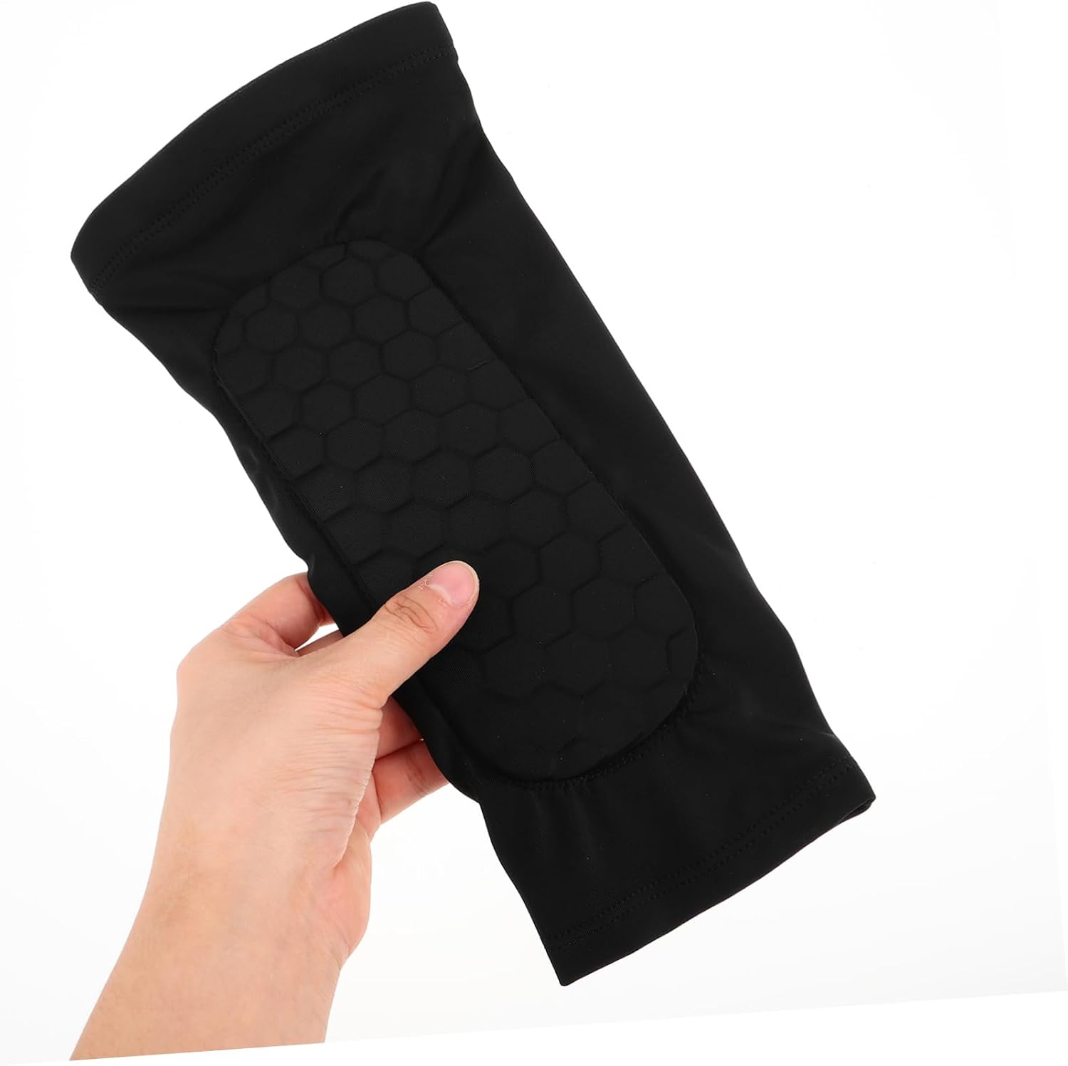 SUPVOX 2Pcs Soccer Shin Guard Sleeves with Breathable Calf Socks for Adults Honeycomb Collision Design Protection Stylish Material for Long Term Use Comfortable