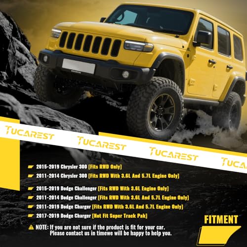 TUCAREST 2Pcs K622224 K622225 (For RWD) Front Lower Forward Control Arm and Ball Joint Assembly Compatible With 2011-2019 Ch-rysler 300 /Do-dge Challenger Charger (w/3.6L And 5.7L) Suspension - Image 3