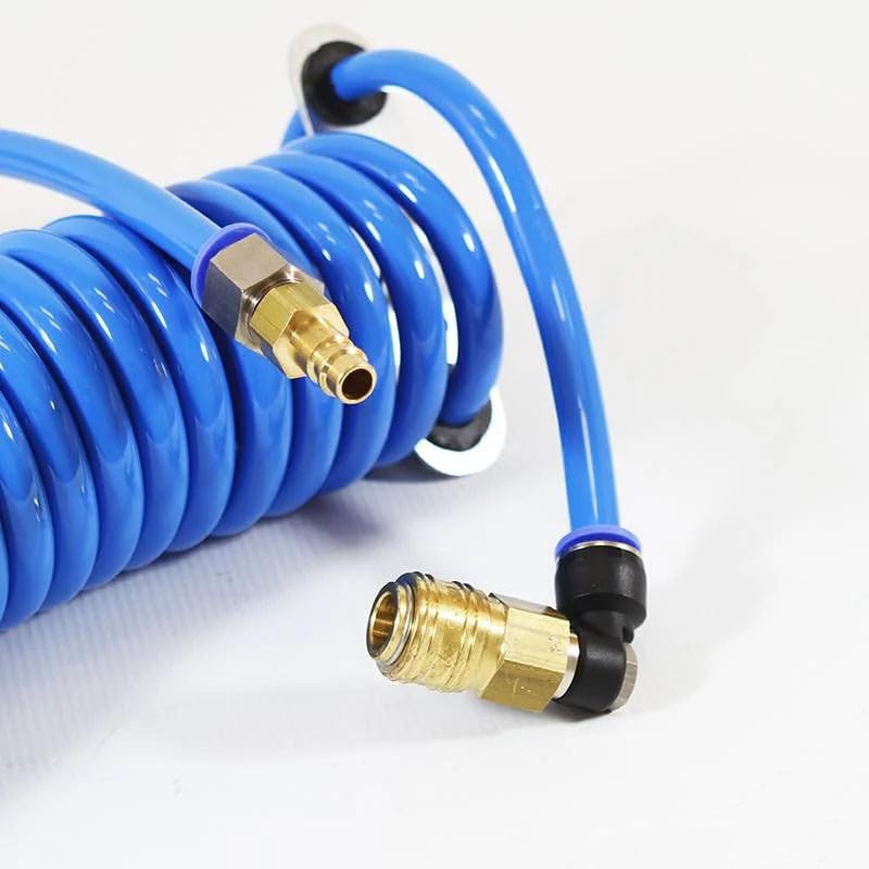Einziehbarer Federzug TECNA 9321-P932X – 2–4 kg Traglast, 2 m Seillänge – Werkzeugaufnahme mit Pneumatikgriff | Tool Balancer für Druckluftwerkzeuge | Federaufhängung