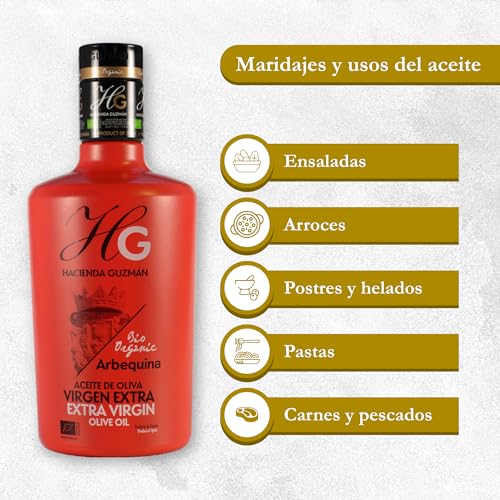 Hacienda Guzmán Aceite de oliva extra virgen 500 mL miniatura 3