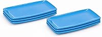 Vista 28 de Mintra Home - Platos reutilizables para servir (verde azulado, cuadrado, 2 unidades (14 pulgadas)