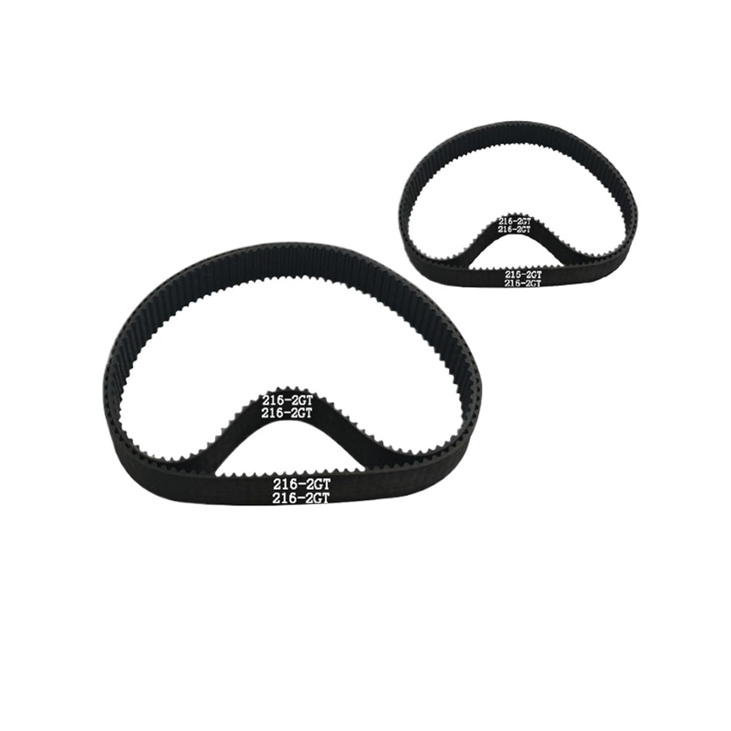 2GT GT2 Timing Belts Rubber Transmission 198mm 200mm 202mm 204mm 208mm 210mm 212mm 214mm 216mm 1Pcs(216mm,1PC_6MM)
