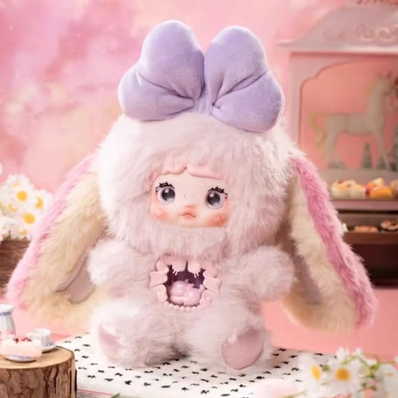 Image of Nommi Blind Box V6 Fantasy World Series Sheep Plush Keychain Pendant Kawaii Nommi Plushie Vinyl Figure Mystery Box Cute Xmas Gift (1 Pack Random)