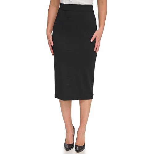 Tommy Hilfiger Women's Midi Ponte Skirt