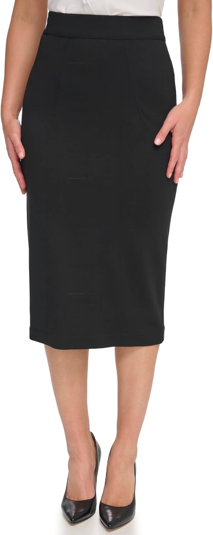 Tommy Hilfiger Adaptive Women's Midi Ponte Skirt