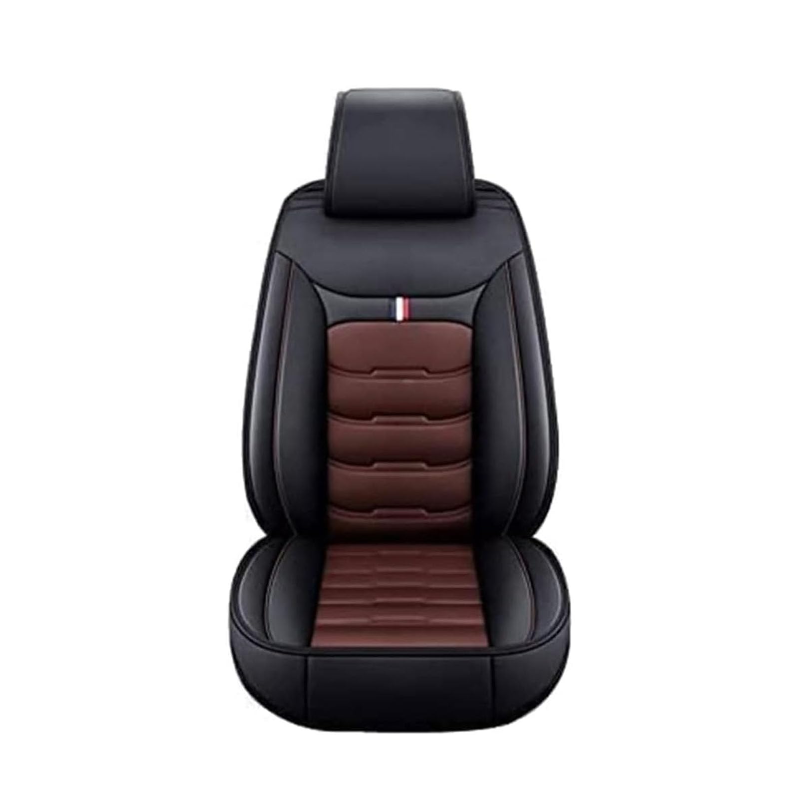 Pokrowce na siedzenia samochodowe do Daihatsu Move/Rochy/Sirion/Terios/Yrv, skórzane antypoślizgowe pokrowce na siedzenia samochodowe ochraniacze na akcesoria, F/Black-Coffee