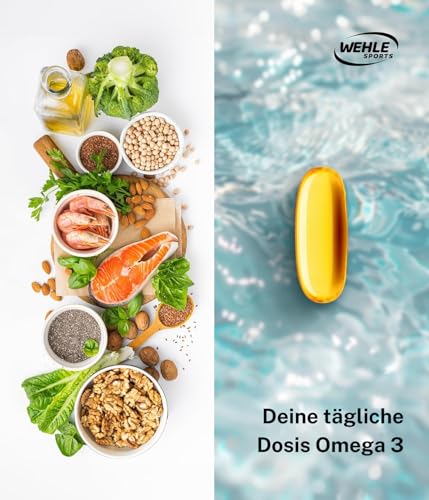 Omega 3 Kapseln hochdosiert – 300 Softgels – 2000 mg pro Tag – Ansicht 4
