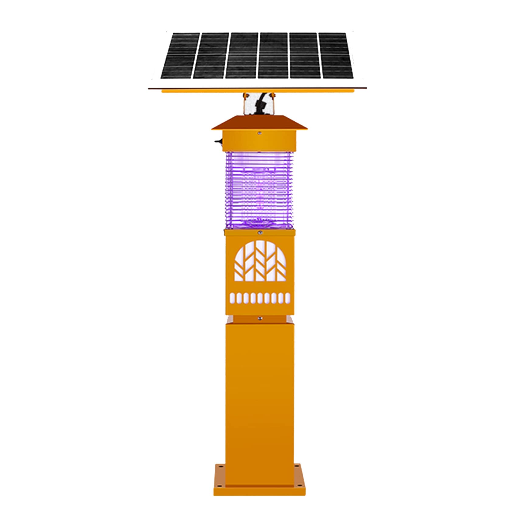 3500 V Solar UV Fly Killer Wysokowydajna pułapka na muchy 2 w 1 i oświetlenie zewnętrzne Wielofunkcyjna, odstraszająca owady IPX6 Wysokiej jakości wodoodporna do zabijania komarów o pokryciu 250 m²,